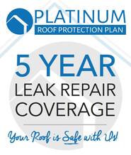 5 Year Roof Leak Repair Warranty